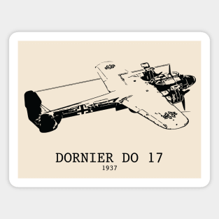 Dornier Do 17 WWII German Light Bomber Magnet